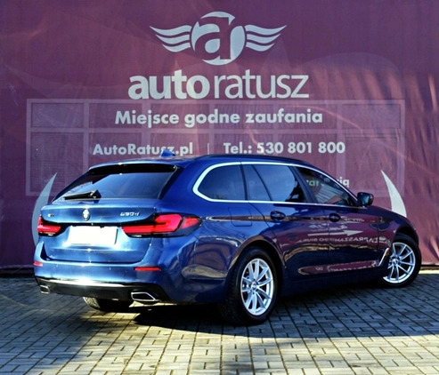 BMW Seria 5 cena 185900 przebieg: 141074, rok produkcji 2021 z Elbląg małe 781